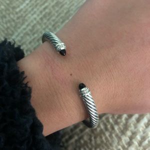 David yurman cable bracelet onyx
